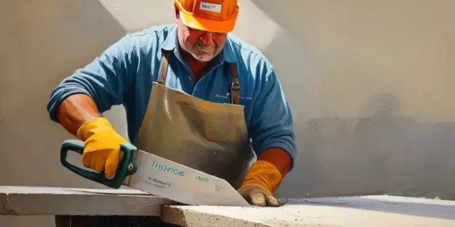 Concrete Saw Cutting Companies holding an invoice