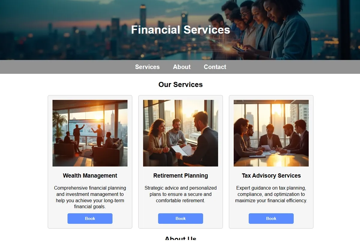 Financial Services professional working at a laptop