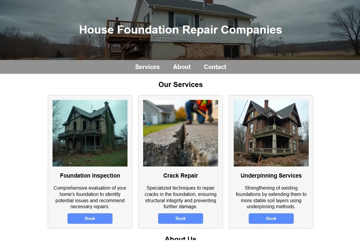 House Foundation Repair Companies professional working at a laptop