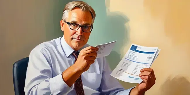 It Consulting Services professional holding an estimate