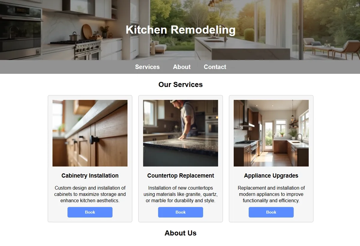 Kitchen Remodeling professional working at a laptop