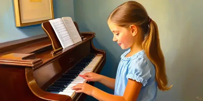 Piano Lessons For Kids holding an estimate