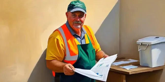 Septic Systems holding an estimate