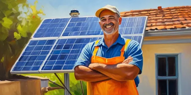 Solar Panel Cleaning professional