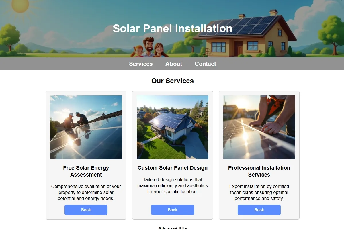 Solar Panel Installation professional working at a laptop