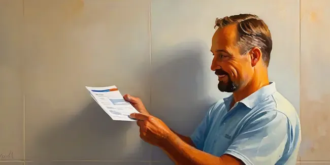 Tile holding an work order