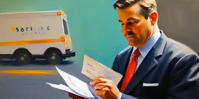Traffic Attorneys professional holding a work order
